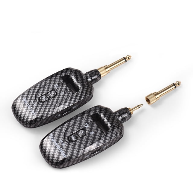 Wireless Guitar System Rechargeable 2.4G Portable UHF Guitar Set for Electric Guitar Bass Electric Wind Instruments Real-time Transmission 270 Degree Rotatable