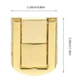 thumbnail image 2 of Raindrops 5pcs Retro Style Zinc Alloy Toggle Catch Lock Rectangle Suitcase Lock Hasp Chest Latch Hardware For Toolbox Suitcase Jewelry Box, 2 of 8