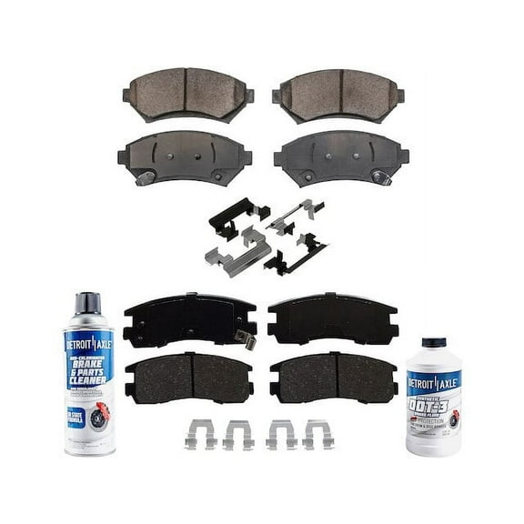 Brake Pad Set - Compatible with 2000 - 2005 Buick LeSabre 2001 2002 2003 2004