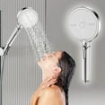 thumbnail image 4 of Filtered Shower Head with Handheld Hose High Pressure 5 Mode Power Wash Hard Water Filter Chlorine Removal 5 Spray Settings Water Softener for Spa Like Shower at Home, 4 of 4