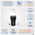 thumbnail image 4 of Botella de Agua The Coldest Sports 1L con 3 Tapas de Acero Inoxidable, 4 of 6