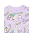 thumbnail image 2 of My Little Pony Baby Girl All-Over Print One-Piece with Snaps, Sizes 0/3-24M, 2 of 7