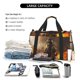 thumbnail image 5 of Disketp Apocalyptic Skull Soldier Bolsa de Viaje Tipo Duffle, Bolso de Mano para Fin de Semana para Mujer, Bolsa de Gimnasio Ligera para Hombre, Esencial para Viajes, 5 of 7