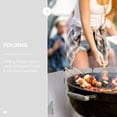 thumbnail image 6 of Raindrops Foldable Barbecue Stove Windshield Camping Folding Outdoor Stove Windscreen, 6 of 8
