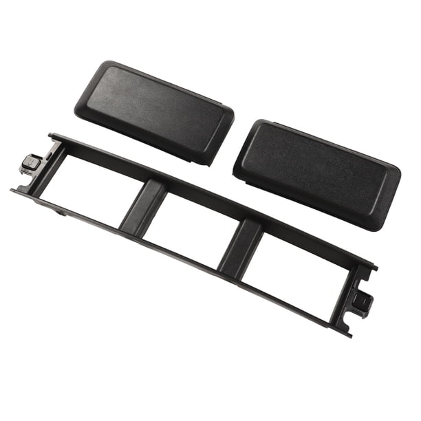 Rejilla Inferior Del Borde Del Parachoques, Almohadillas Protectoras Del Parachoques Delantero ABS Durabilidad Superior JL3Z 17B968 AB Izquierda Derecha Negra Para Automóviles