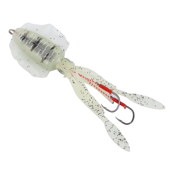 Lifelike Squid Fishing Lure, <span Style="background:red"></span> 3D Eyes  Colorful Tentacles, Sea Fishing Bait