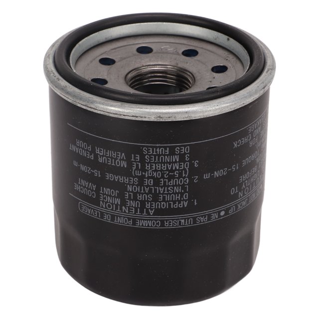 filtro de aceite práctico 5gh 13440 50 00 2pcs alta dureza combinación perfecta para motocicleta reemplazo para YZF-R1, YZF-R6, FJR1300 y otros modelos listados; filtro cilíndrico metálico con rosca central, orificios de entrada y texto técnico impreso en el costado, paquete de 2 piezas; a menudo usado como repuesto de mantenimiento en kits de taller.