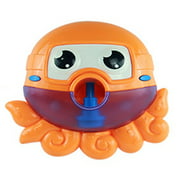 Bubble Machine Tub Big Crab Frog Octopus Automatic Bubble Maker Blower orange