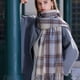 thumbnail image 5 of Bufandas de mujer, chales y envolturas, bufanda de cuello, bufanda de invierno, tacto suave de cachemira, unisex, para hombres y mujeres, bufanda de otoño e invierno, suave, clásica, cálida, 5 of 5