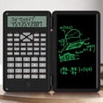 thumbnail image 3 of Calculadoras CientíFicas, Pantalla LCD de 12 DíGitos con Tableta de Escritura Borrable Plegable para Reuniones Escolares en el Hogar y Estudio A, 3 of 10
