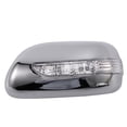 thumbnail image 4 of Car Rear View Mirror Cover for Wish 2003-2007 ABS Chrome Plated Door Mirror Covers with Led, 4 of 5