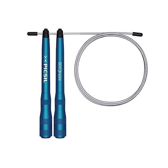 X PICSIL BEE Aluminium Jump Rope, Speed Rope, Skipping Jump Rope for Double Unders, Cross Training, Boxing, Fitness. One of The Best Rope in The World. Jump Faster with Less Effort!!!