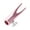 Pink, variant on Eyebrow Pencil Sharpening Auxiliary Tool Adjustable Pencil Sharpener Guide Tool