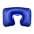 thumbnail image 2 of Rkxzt U-Shaped Inflatable Travel Neck Pillow Flocked Fabric Air Pillow,Compact for Airplanes Travel Light Inflatable Neck Pillow Support Head Neck/Lumbar for Traveling, Home, 2 of 6