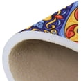 thumbnail image 6 of Dreamtimes Mexican Talavera Ceramic Tile Area Rug, 4'x5' Pet & Child Friendly Carpet for Living Room Bedroom Dining Room,Indoor Outdoor Soft Rug Washable Non Slip Comfortable Area Rug, 6 of 6