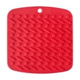thumbnail image 1 of Paquete de 4 agarraderas de silicona para ollas, tapete de silicona, almohadillas calientes antideslizantes resistentes al calor para cocina, agarraderas de silicona para cocinas, abridor de, 1 of 4