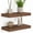 Walnut-16"W x 8"D - 2P, variant on Floating Shelves Walnut 55"W x 8"D - 2P