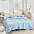 thumbnail image 4 of Popular Home Essentials, Comfy Sleepers Blanket Comfy Sleepers Ice Blanket Lightweight Breathable Ice Cool Calming Blankets Summer The Cold Blankets for Hot Sleeper, 4 of 4