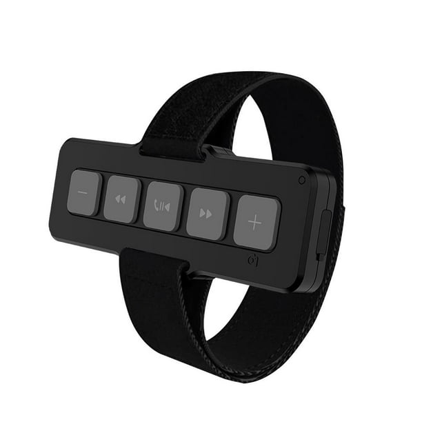 Controlador Multimedia Remoto Inalámbrico Compatible Con Dientes para Manillar Motocicleta Color Azul