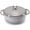 Gray, variant on CONCETTA 6 Quart Enamel Cast Iron Dutch Oven with Moisture-Sealing Lid for Bread Baking Braising & Slow Cooking, Dual Handles, Oven Safe, Beige