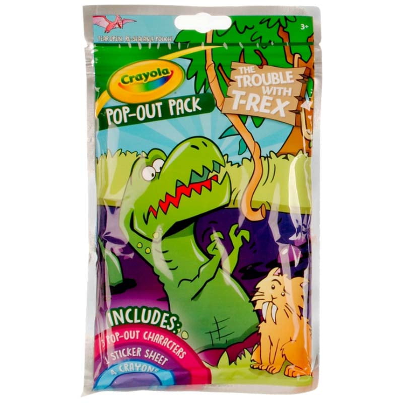 Crayola: T-Rex Pop-Out Activity Pack