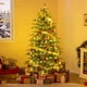 thumbnail image 2 of Costway Árbol de Navidad artificial de 180 cm con 714 puntas de ramas 260 luces LED 3 temporizadores remoto, 2 of 5