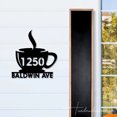 thumbnail image 3 of Handmadetneonsign Coffee Address House Number, Coffee Home Address Metal, Coffee Metal Wall Sign 63570, 3 of 5