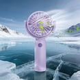 thumbnail image 4 of 180° Adjustable Portable Handheld Mini Fan, 3 Speed Wind Settings, Removable & Washable Mesh Guard, USB Powered Personal Cooling Fan, for Travel, Office, Dorm & Outdoor Daily Use, 6*3*1in, D, 4 of 7