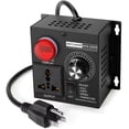 thumbnail image 1 of ARCADORA 4000W Voltage Regulator 110V 220V Adjustable Speed Controller Kettle Heater Fan Metal Case Wide Application, 1 of 4