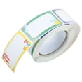 thumbnail image 1 of 1 Roll of Colorful Name Label Tags Self adhesive Marking Stickers for Categorization, 1 of 8