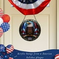 thumbnail image 7 of maxiaoxia Acrylic Pattern Decoration Celebration Holiday Pendant for 4th of July Patriotic Decor, 7 of 7