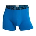 thumbnail image 4 of CR7 Hombre Calzoncillos, Paquete de 3 - Trunks, Algodón Orgánico elástico Azul XL (X-Large), 4 of 4
