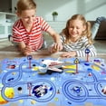 thumbnail image 4 of Children's Puzzle Track Car DIY Assembly City Map Scene Construction Puzzle Rail Car, 4 of 6