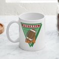 thumbnail image 3 of CafePress - Football116 Mug - 11 oz Ceramic Mug - Novelty Coffee Tea Cup, 3 of 3