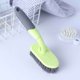 thumbnail image 2 of Cepillo de baño, cepillo de ducha resistente para limpieza, cepillo de fregado rígido con cerdas de agarre cómodo para baño, ducha, fregadero, alfombra, piso(Verde claro)(1 pieza), 2 of 5