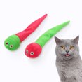 thumbnail image 6 of DOPI Cat Toy Interactive Caterpillar Design Plush Clean Teeth Chewing Toy with Catnip Pet Supplies, 6 of 8
