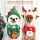 thumbnail image 3 of Pañuelo navideño para mascotas con diseño de Santa Claus - Accesorio adorable para perros y gatos en invierno, 3 of 5