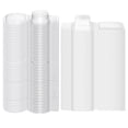 thumbnail image 1 of 100 Pcs Wax Melt Clear Empty Plastic Wax Melt Clamshells Container PET Single Cube 1 Oz Candle, 1 of 10