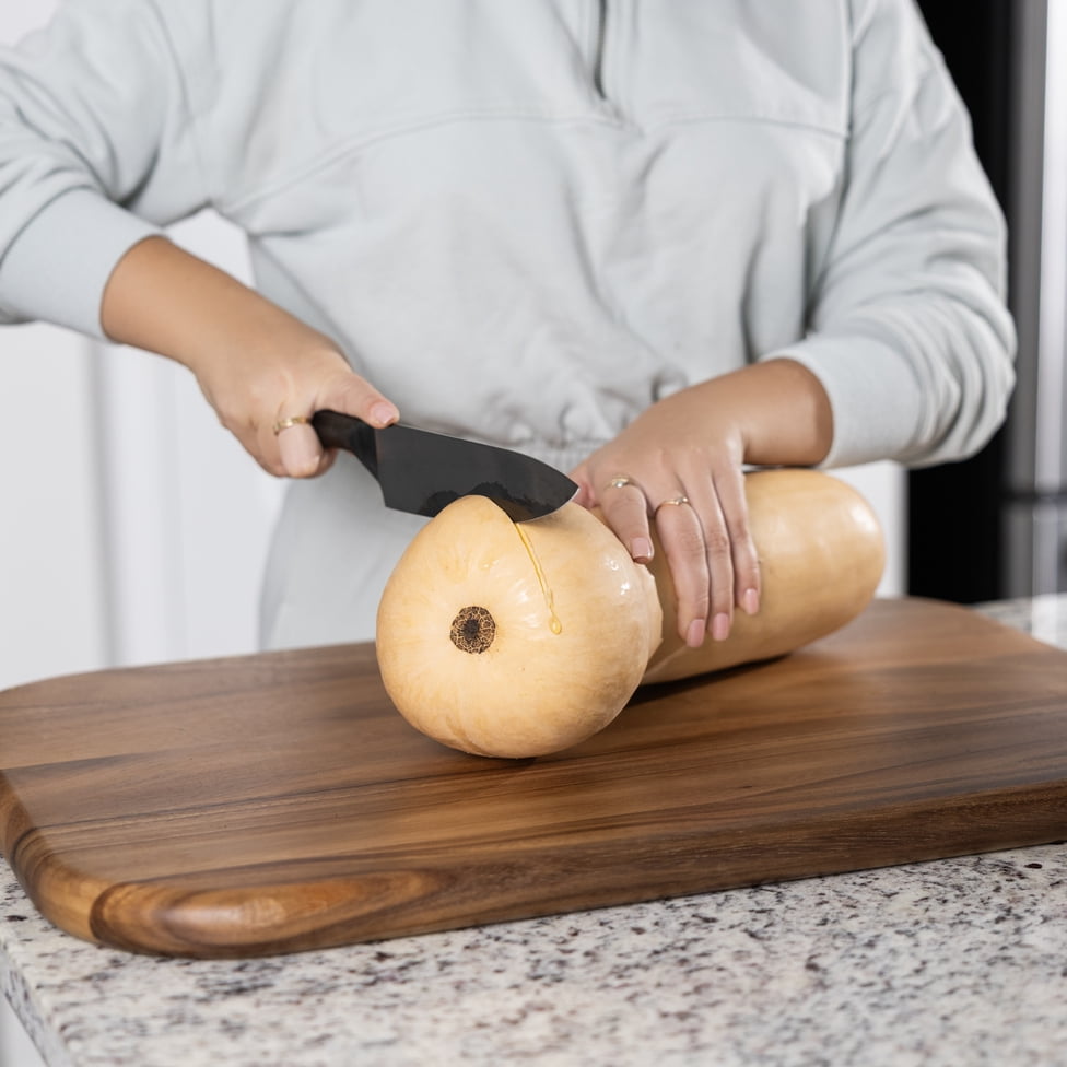 Ironwood Gourmet Gansevoort Large Carving Board, 16" x 24" Acacia Reversible Wood Cutting Board with Juice Groove and Grip Pad
