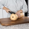 thumbnail image 6 of Ironwood Gourmet Gansevoort Large Carving Board, 16" x 24" Acacia Reversible Wood Cutting Board with Juice Groove and Grip Pad, 6 of 7