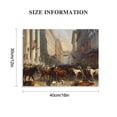 thumbnail image 3 of Awypu  The Bulls and Bears in the Market 1879 Canvas Art Print Stretched Wall Decor, 3 of 6