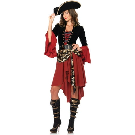 Leg Avenue Women's Sexy Captain Pirate Costume