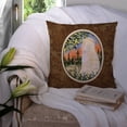thumbnail image 3 of Carolines Treasures SS8820PW1414 Golden Retriever Fabric Decorative Pillow, 14Hx14W, multicolor, 3 of 4