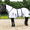 Black/Black, variant on Resistance Horse Fly Sheet – Lightweight Breathable Mesh Summer Sheet with Full Neck & Belly Band, UV Bug Protection Combo Cover – Sizes 68 to 83