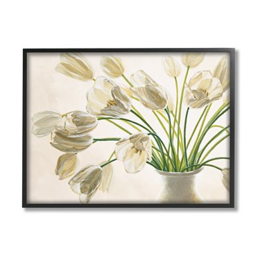 Stupell Industries Quadro Murale Francese – Bouquet Floreale A Forma Di Parigino – 24x30 Pollici, Cornice Grigia In Legno – Design Di Cindy Jacobs