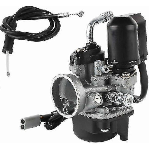 Carburetor, Replacement Carburetor with 17.5mm Borehole for Most Piaggio/Gilera/Aprilia 50ccm Scooters