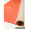 thumbnail image 4 of 30 Gauge Orange Tinted Plastic Vinyl Fabric 48" Wide Sold By The Yard, 4 of 4