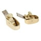 thumbnail image 1 of 2pc latón Luthier Luthier herramienta carpintería pulgar, 1 of 9