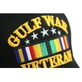 thumbnail image 6 of US Military VETRAN CAPS Iraq Korea Desert Storm WW2 Operation GULF Army Hats (7mc036_GULF War Veteran Ribbon), 6 of 6