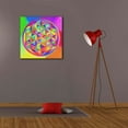 thumbnail image 6 of Epic Graffiti 'Sacred Geo Flower of Life' by Howie Green, Canvas Wall Art, 26"x26", 6 of 8